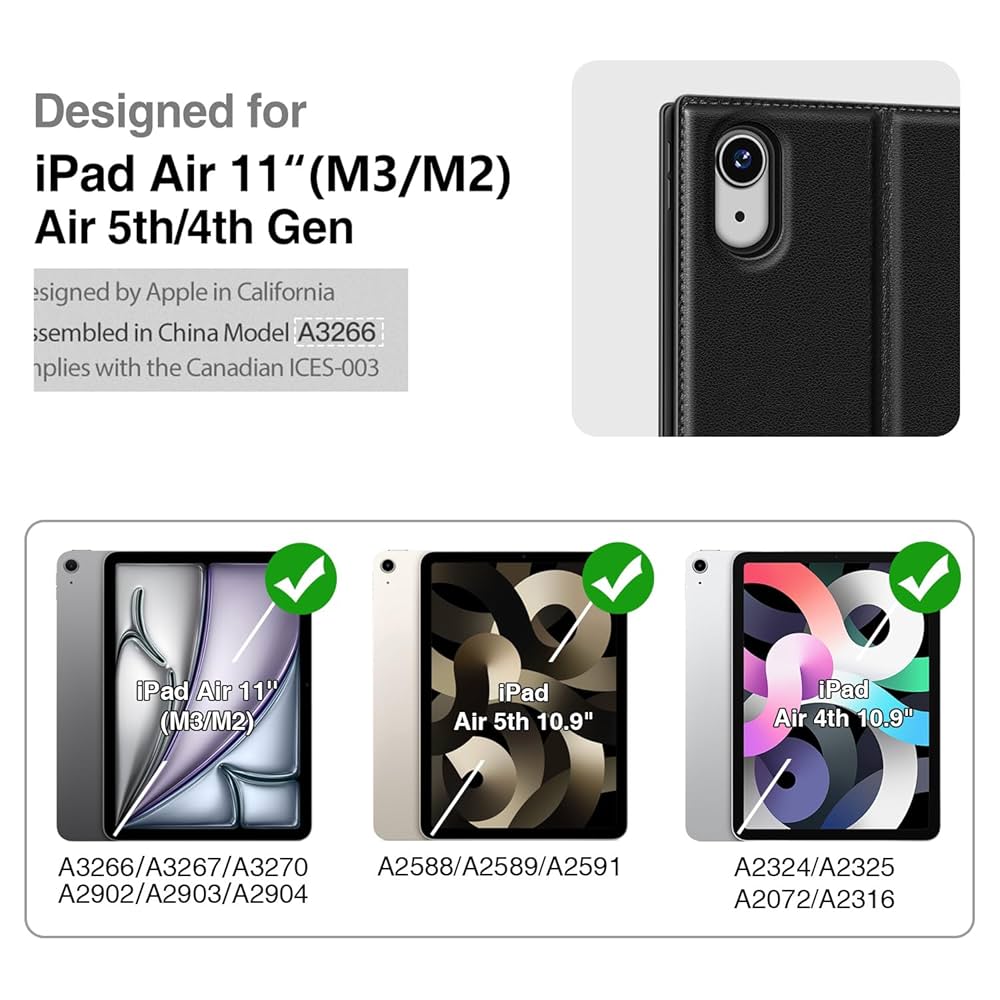 Antbox iPad Air 11 インチ ケース M3 (2025) / M Amazon.com: Antbox Case for iPad Air 11-inch M3 (2025) / M2